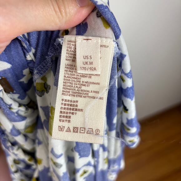 Free People Love Letter Tunic Top Mini Dress Boho Chic Floral Romantic Feminine - Picture 10 of 11